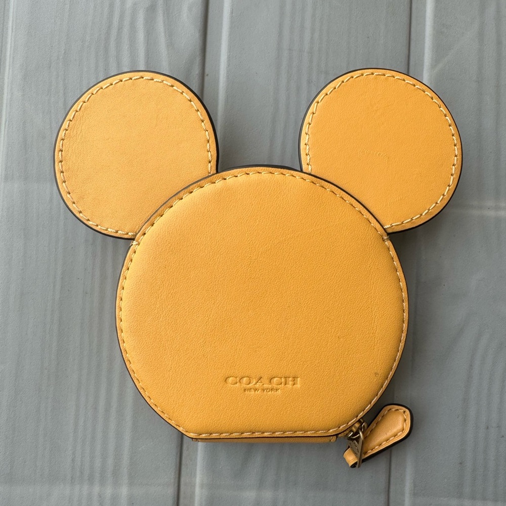 Coach x Disney Mickey Coin Wallet